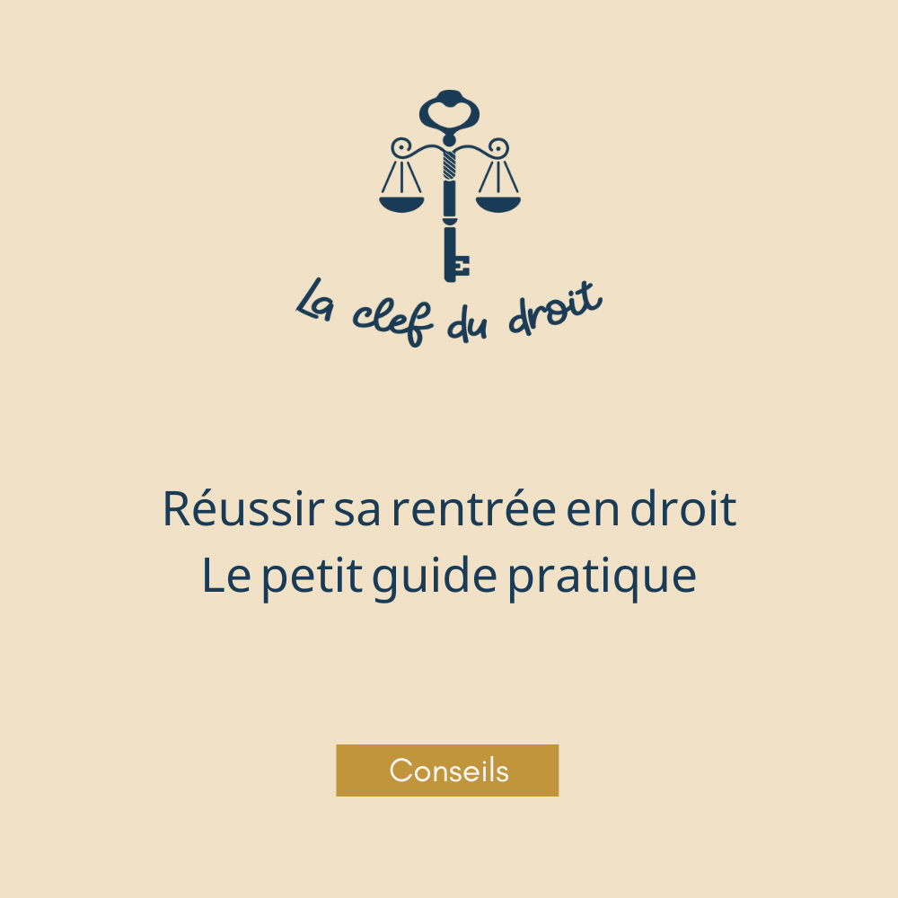 fiche produit e-commerce La Clef du Droit(1) Réussir-sa-rentrée-en-droit